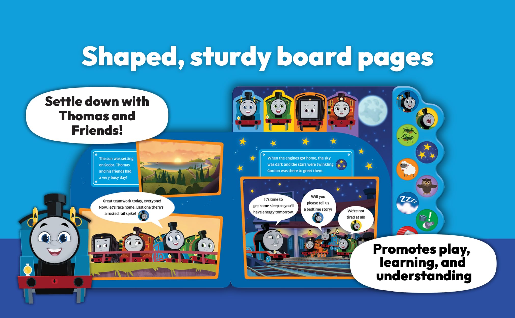 Thomas & Friends: Good Night Thomas (10 Button Sound Book)