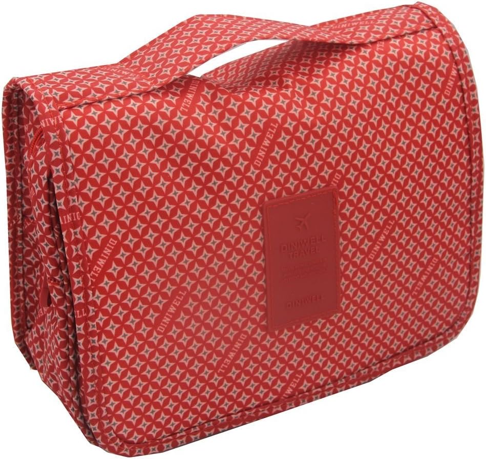 TooPhoto Bathroom Toiletery Grid Travel Makeup Jewelry Storage Organizer Bag