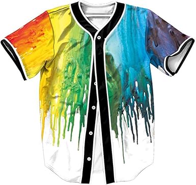 colorful baseball jerseys