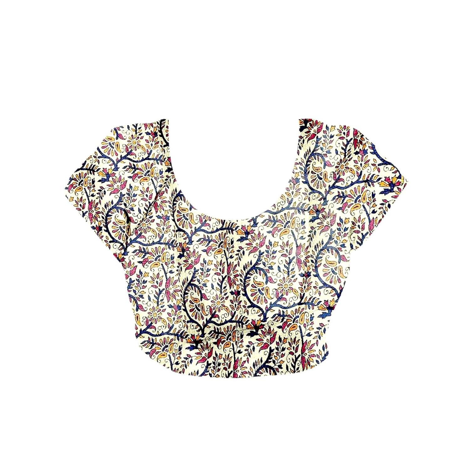 winza designer cotton saree with blouse piece