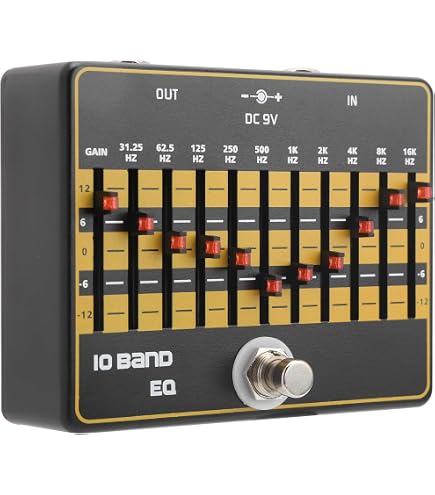 MXR M108S Ten Band EQ Dual Output True Bypass Guitar Pedal Effects