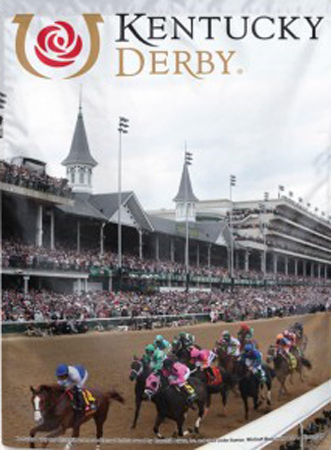 Best Kentucky Derby Garden Flag