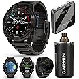 Wearable4U Garmin Descent Mk3 & Mk3i 51 mm & 43 mm w/T2 Transceiver: Titanium Dive Computer | Up to 25 Days Battery Life, AMOLED Display, GPS Smartwatch & Gift Bundle (010-02752-13)