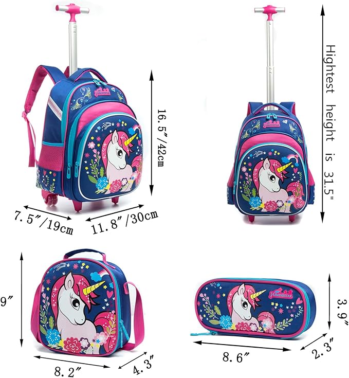 mochilas con ruedas para niñas