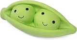 Petface Large Latex Pea Pod Soft Chew Dog Toy with Squeaker