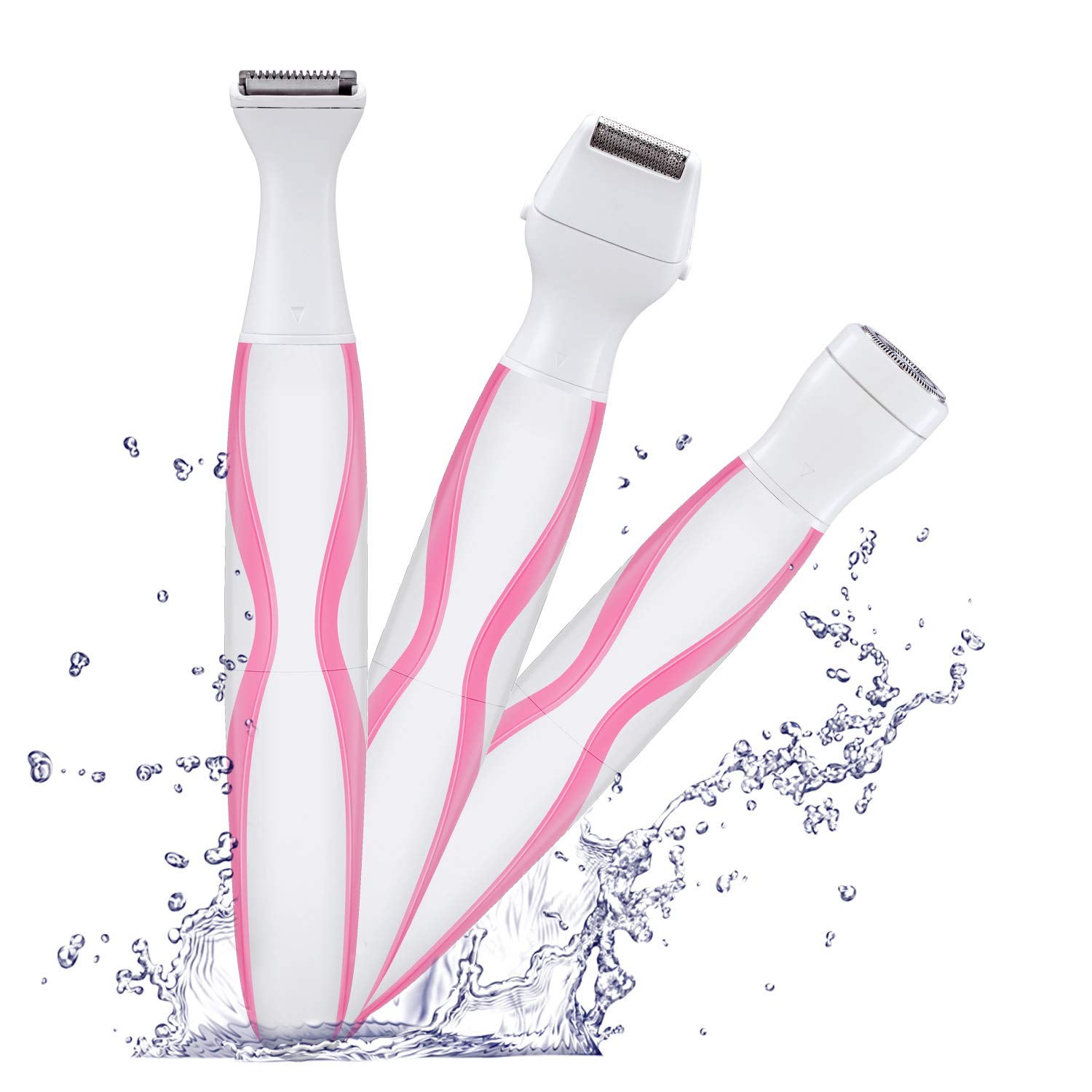 Hutech Women Electric Razor, Waterproof Bikini Trimmer For Women