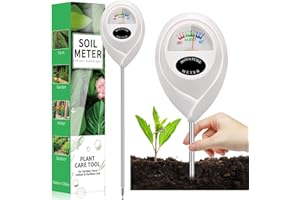 BANDQ Soil Moisture Meter, Plant Water Meter, Moisture Meter for House Plants, Soil Tester, Soil Hygrometer Moisture Meter for Outdoor & Indoor Plants, Plant Moisture Meter for Garden, Farm, Lawn
