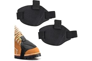 2 Pcs Motorcycle Riding Shoe Cover Pad,Rubber Shift Pad Shoes Boots Cover Protector Gear Shifter Shoe Protector,Anti-Skid Mot