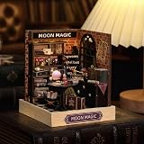 CUTEROOM Moon Magic DIY Miniature House Kit with Furniture and LED view 4