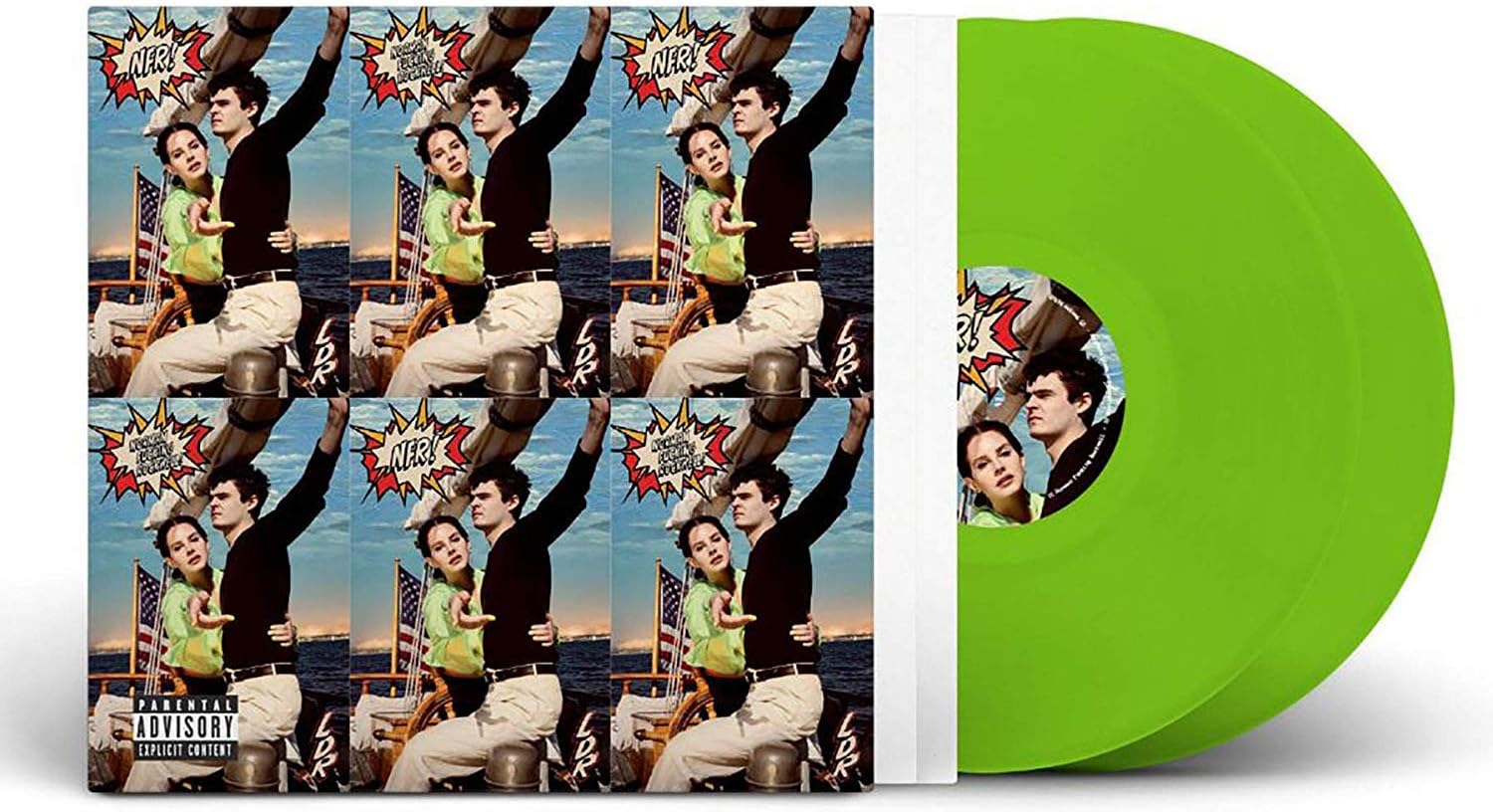Lana Del Rey Norman Fucking Rockwell! Exclusive Limited Edition Lime Green Colored 2x Vinyl