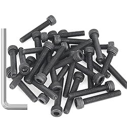 55 Pieces M5 x 30mm Socket Head Cap Screws, Thread