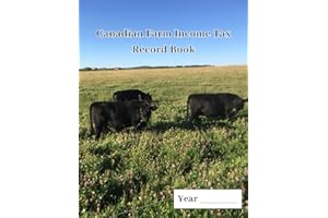 Canadian Farm Income Tax Record Book