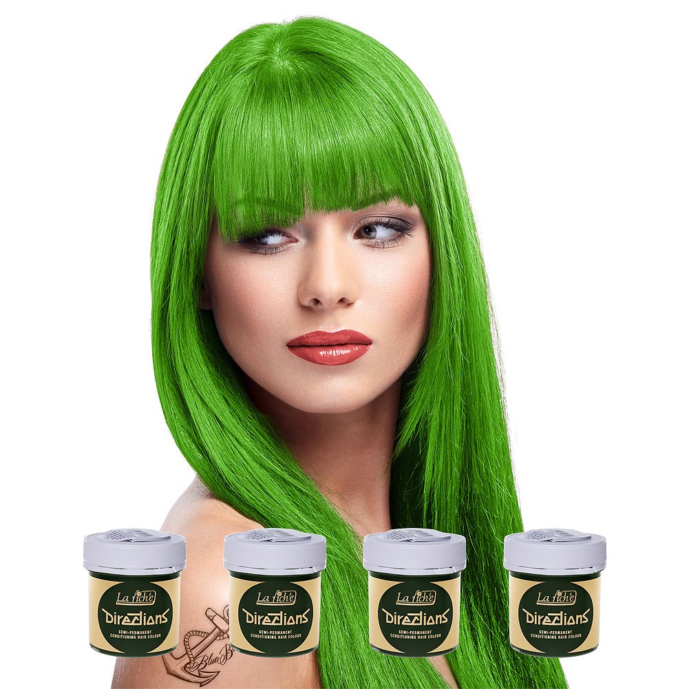 La Riche Directions - Set of 4 Semi-Permanent Hair Colour - 88ml Jars