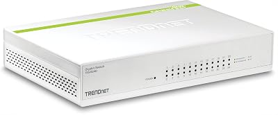 TRENDnet TEG-S24D 24-Port Gigabit GREENnet Desktop Network Switch 48Gbps