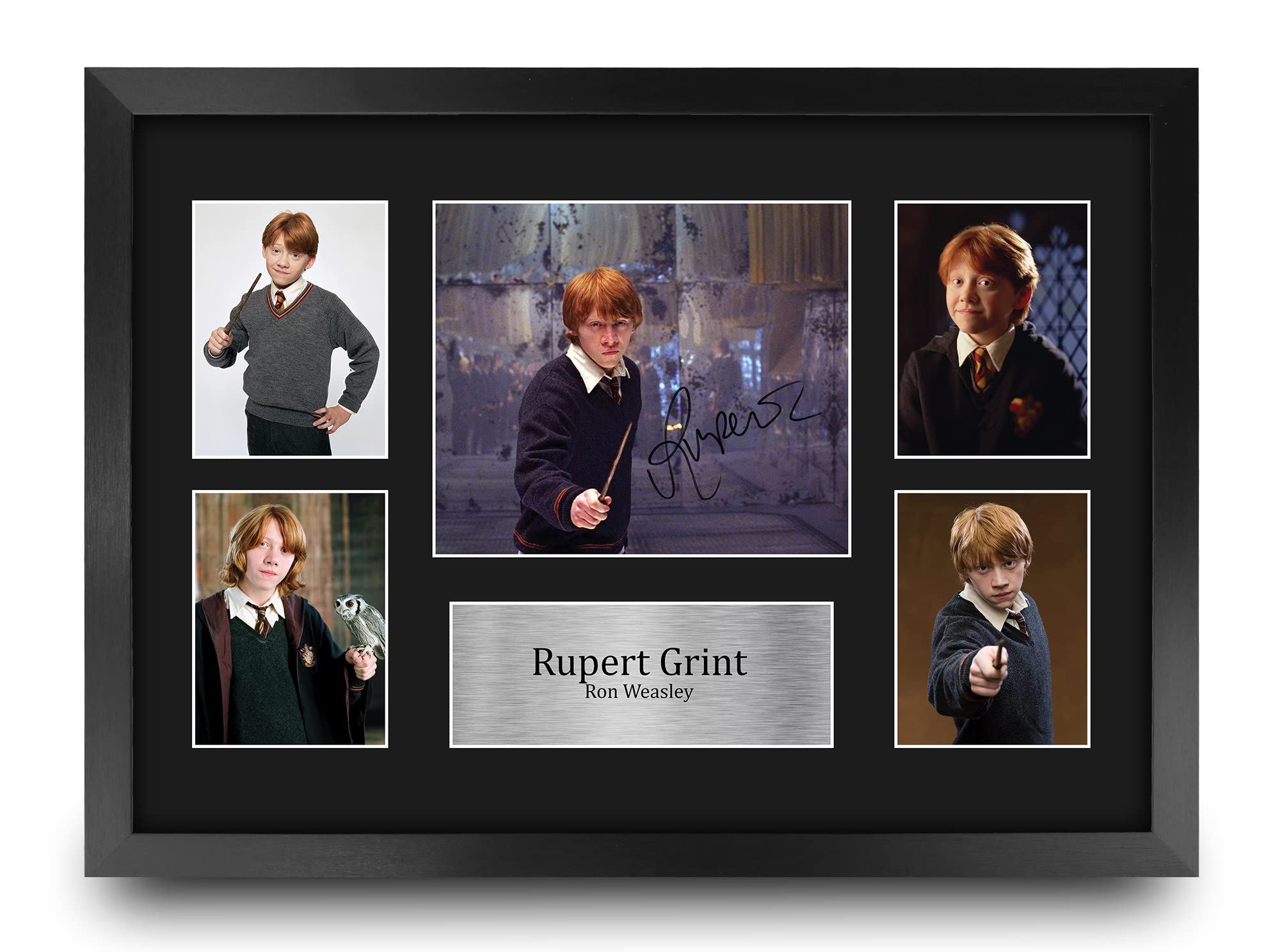 HWC Trading FR A3 Rupert Grint Harry Potter Gifts Printed Signed Autograph Picture for Movie Memorabilia Fans - A3 Framed — image 1