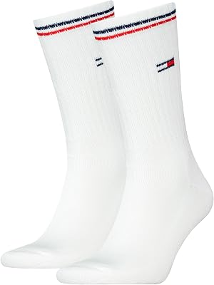 Mixte Crew Chaussettes, Blanc, 39-42 EU