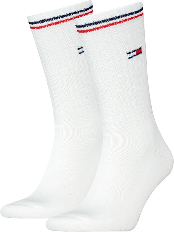 Mixte Crew Chaussettes, Blanc, 39-42 EU — photo 1 sur 3