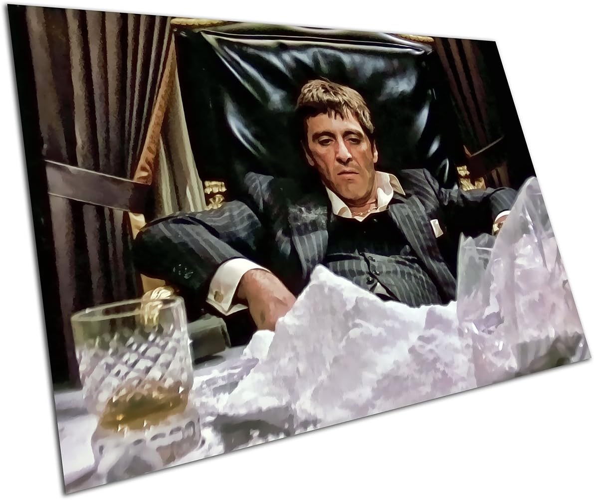 EAPoster SCARFACE WALL ART LARGE A1 POSTER 594 x 841 mm Amazon.co.uk