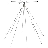 Tram 1410 200-Watt Broad-Band Scanner 25 MHz to 1,300 MHz Super Discone Stainless Steel Base Antenna