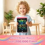 PINKCAT 8.5 inch LCD Writing Tablet Kids Drawing Pad Pink 3 7 Years Gift view 9
