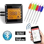 QSEKCH Bluetooth クッキング温度計