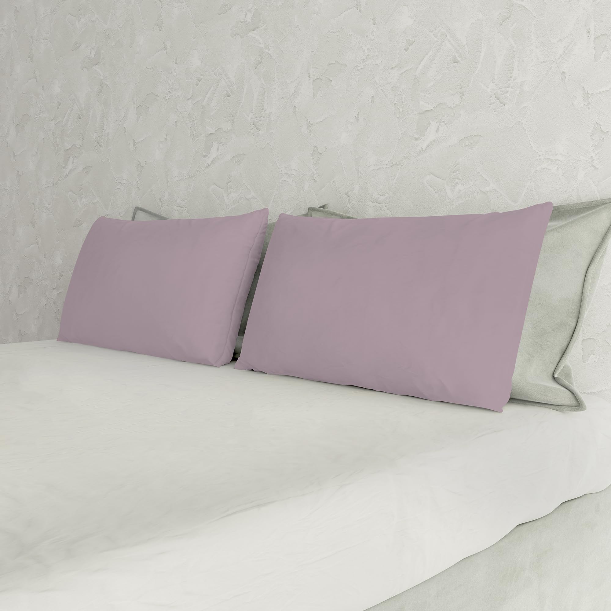 Max Color couple of plain color pillowcases