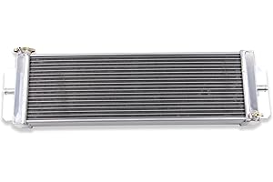 Universal Air To Water cooling Aluminum Intercooler Liquid Heat Exchanger 7.8" H X 24" W