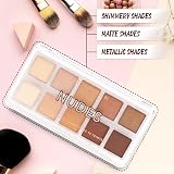 Profusion Cosmetics 10 Shade Nude Eyeshadow Palette - Vegan & Cruelty-Free view 6