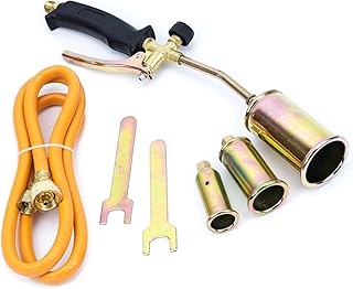 Gasbrenner Dachbrenner Gaslötgerät 3tlg. Regelbar Abflammgerät Brenner SN0286