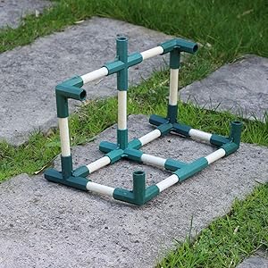 Frame Connectors Canes Connectors Garden Canes Plant Stakes Gardening Framework Building Connectors 11mm Plastic 3 Way Corner 10pcs