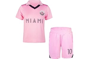 BDONDON Kids Soccer Jerseys for Boys & Girls Size 2-14 Years - Breathable Youth Soccer Football Training Outfits Gifts