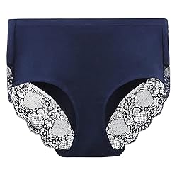 LIQQY Women's 4 Pack Combed Cotton Breathable High