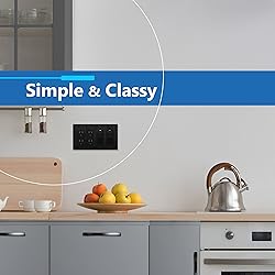 LIDER Brushed Finish Decorator Switch