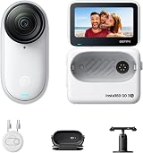 Insta360 GO 3S 64GB Arctic White 4K Hands-Free POV Action Cam Stabilization