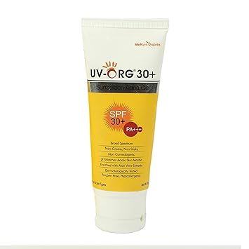 Medcure Organics Uv Org 30+ Sunscreen Gel, 50gm