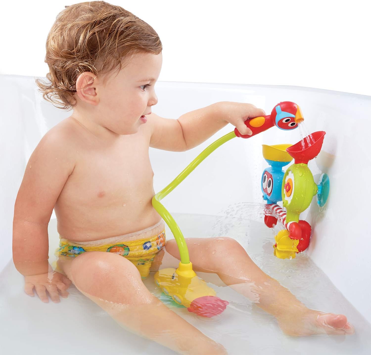 yookidoo bath toy submarine spray station