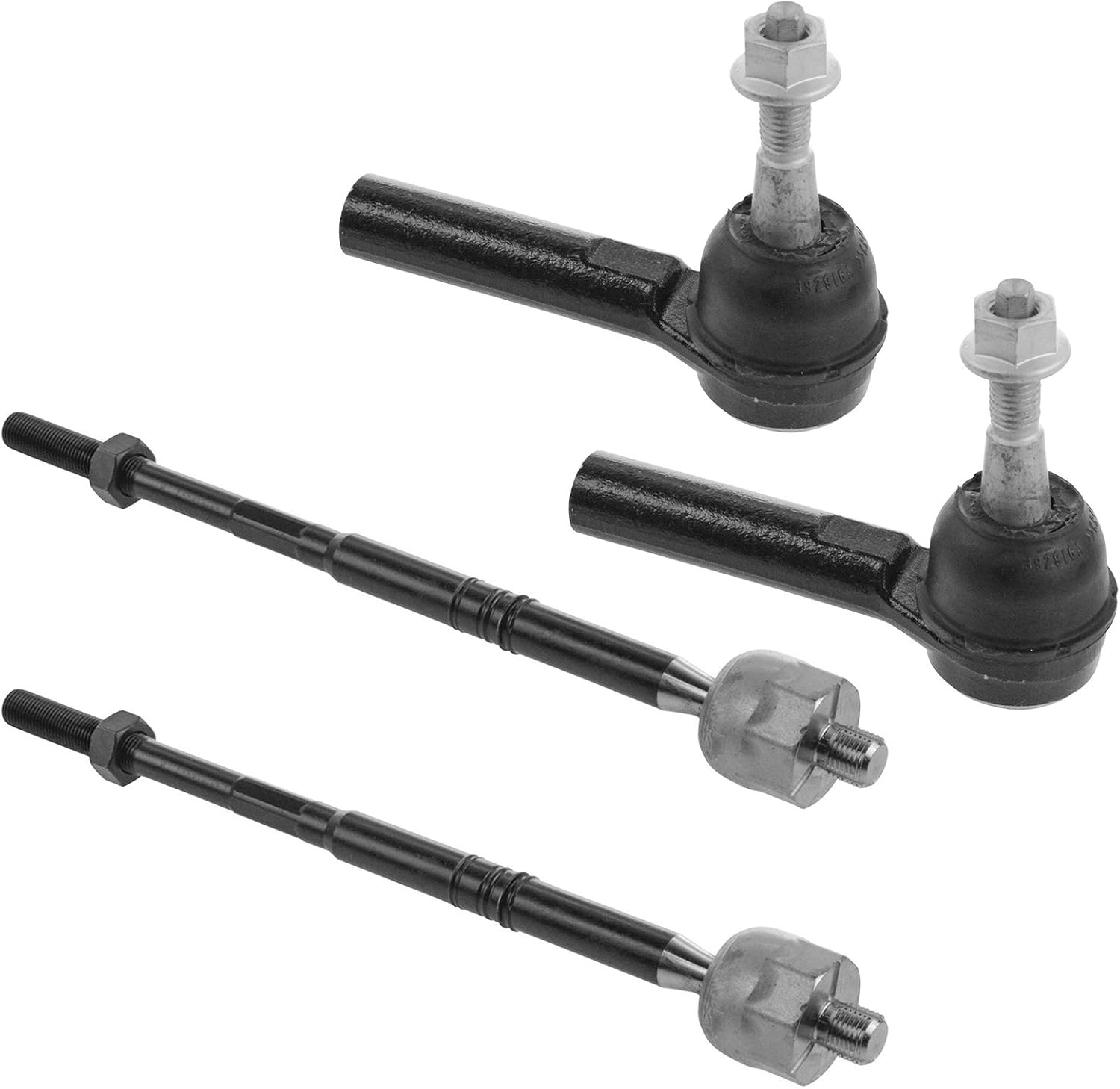 Inner Outer Tie Rod End Driver & Passenger LH RH Set of 4