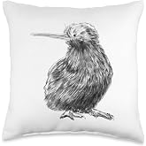 Kiwi Bird Throw Pillow