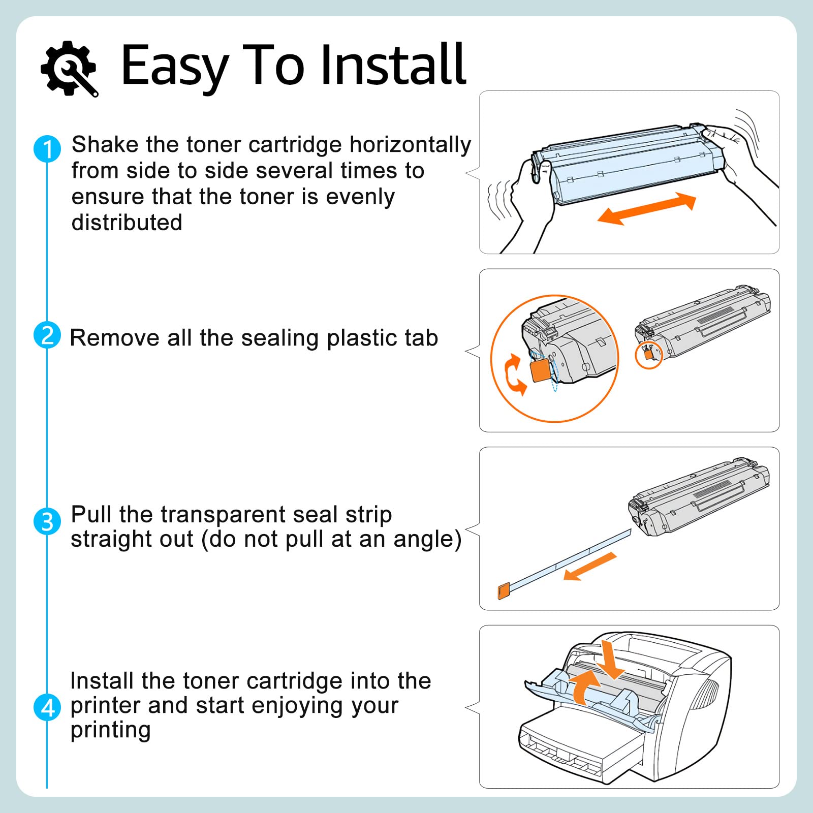 greencycle Compatible Toner Cartridge Replacement