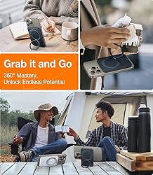 TORRAS 5,000mAh Magnetic Compact Portable Charger