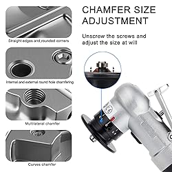 Mini Chamfering Machine 2 In 1 Air Chamfer Tool