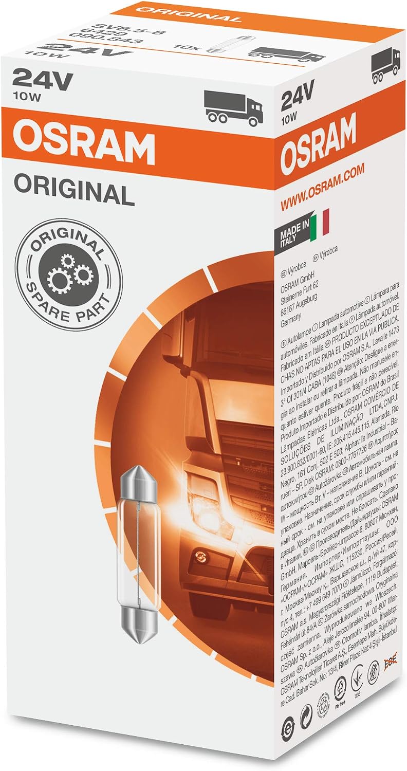 Osram 64198 Lampe Halogène Spéciale Culot P45T 12V - Boîte De 1 Pour Off Road