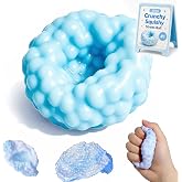 Crunchy Squishy Stress Ball &amp; Crunchy Stress Ball, ASMR Toy for Kids Adults | Crunchy Squishy Stress Ball ASMR Smoothie Squeeze Toy Soft Fidget Ball For Quick Anxiety Relief Kids &amp; Adults Party Favors