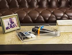 Clear Sturdy Acrylic Serving Tray with