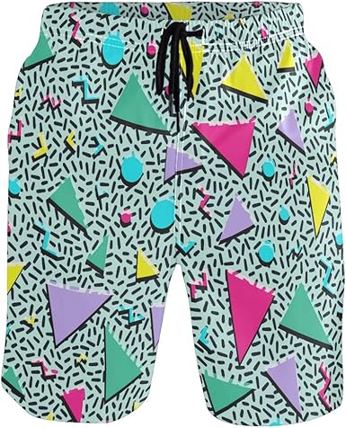 80s swim trunks