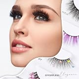 Profusion Cosmetics Empowered Butterfly Flutter Lashes 4 Pair Faux Eyelash Set view 3