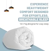 SleepyNights 13.5 Tog Duvet Single UK Made Anti Allergy Hollowfibre 135x200 view 2