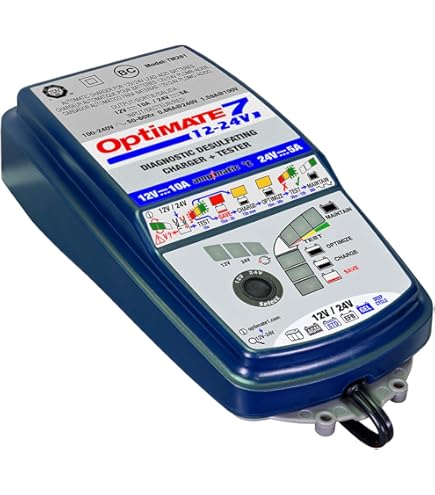 Amazon.com: Optimate 7 Select, TM-251, 9-Step 12V 10A Sealed
