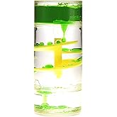PowerTRC Cylinder Liquid Motion Bubbler, Liquid Sensory Toy Timer, Calm and Relaxing Fidget Desk Toy, Helps with Anxiety, Austism, ADHD. Gifts for Adults Classroom and Office