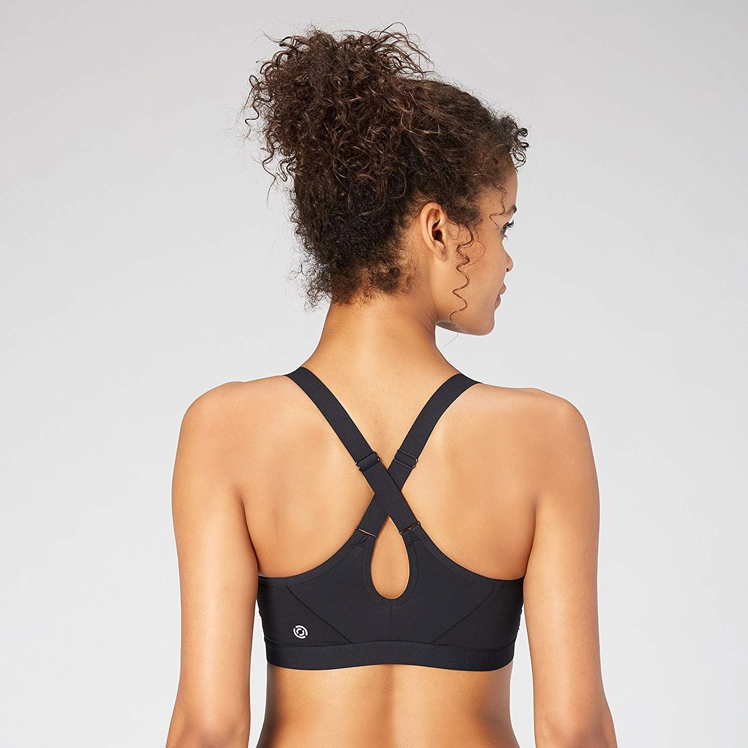 Core 10 Women's Medium Support Cross Back Front-Zip: Clothing